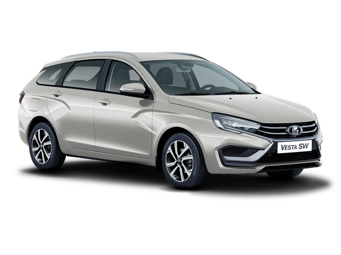 Lada Vesta SW New Серебристый